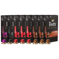 皮爷咖啡Peet's Coffee皮爷peets胶囊咖啡80颗混装（强度8*1+9*3+10*3+11*1）【新】 80颗（强度8*1+9*3+10*3+11*1）