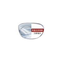 潮库 万新多屏防蓝光超薄镜片 高品质树脂防辐射近视镜片2片装 【TR镜架】A173 配万新1.67多屏防蓝光0-1000度
