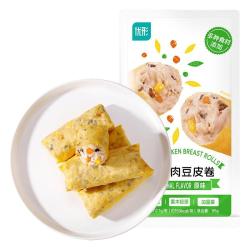 优形 低脂肪高蛋白 豆皮肉卷16袋