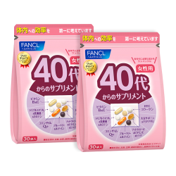 芳珂 进口 40代女性营养包 30袋*2包