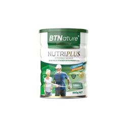 BTNature 中老年人牛奶粉高钙无糖低脂店脱脂端午盒装