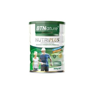 BTNature 中老年人牛奶粉高钙无糖低脂店脱脂端午盒装