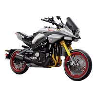 CaDA 咔搭 C59021 铃木刃摩托车 Suzuki Katana 1:6