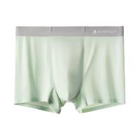 梦特娇冰丝男士内裤男生夏季薄款四角裤青少年抗菌裸睡平角短裤头