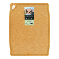 世廚（SAGE）美国菜板抗菌松木纤维砧板带凹槽耐高温易清洗25.4*33*0.6cm 25.4*33*0.6cm带凹槽