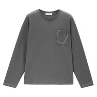 GIORDANO/佐丹奴 纯棉重磅针织 男士T恤 08 深灰,09 黑色 S,M,L,XL,XXL