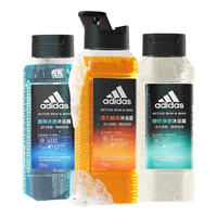 adidas/阿迪达斯 活力净肤 男士沐浴露套装 250ml*3