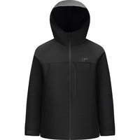 森马 防护外套|中国国家地理系列羽绒服男三合一2024冬装 黑色（番鸭绒）
