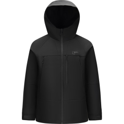 森马 防护外套|中国国家地理系列羽绒服男三合一2024冬装 黑色（番鸭绒）90001 1