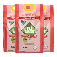 LOVECAT 爱宠爱猫 n1猫砂豆腐砂红茶除臭低尘6.5公斤*3包邮实惠装爱宠爱猫猫咪用品