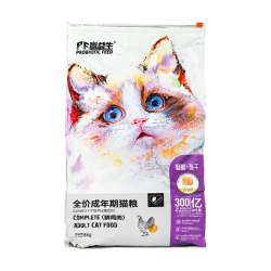 富益生 低敏冻干系列全价幼年期成年期猫粮幼猫成猫粮通用 冻干鸡肉成猫8kg