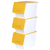 CHAHUA 茶花 收纳箱3只装-颜色随机