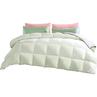 富安娜 90灰鸭绒被冬季羽绒被芯冬被 重约3.2 5.5斤 羽绒冬厚被