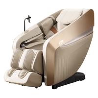 芝华仕(CHEERS)智能椅家用全身豪华多功能太空舱电动按摩椅 2024元旦新年 M771 金英棕-