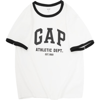 Gap 盖璞 男女夏季纯棉短袖T恤 885846 白色 L