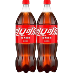 可口可乐 碳酸饮料1.25L*2瓶