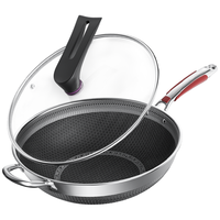 OLOFE 欧乐菲 OLO36B1 炒锅(36cm、不粘、316L不锈钢)