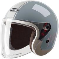 YEMA 野马 633S 摩托车头盔 松鼠灰摩托花 均码