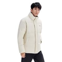 HLA海澜之家羽绒服男24新立领外套男冬季HWRAW4W102A 米杏1P 190/104A 3XL177~190斤