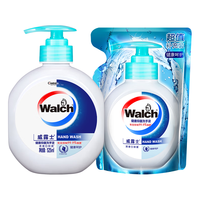 Walch 威露士 健康抑菌洗手液 健康呵护 525ml+补充装525ml