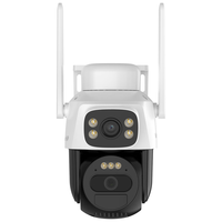 高斯贝尔 360度全景 太阳能摄像头监控器+128G存储卡  15GB