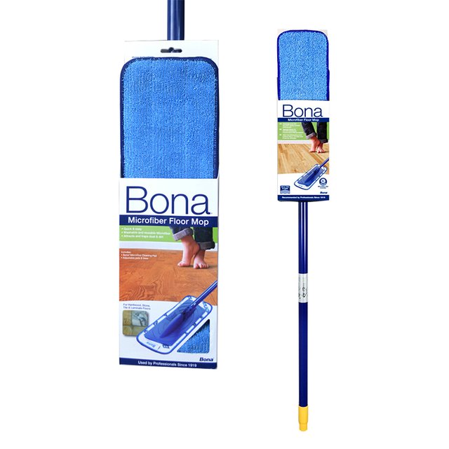Bona 平板拖把 木地板地砖瓷砖懒人家用可旋转纤维拖布 32cm