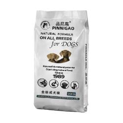 品尼高 全价狗粮40斤装幼犬成犬比熊柯基博美拉布拉多通用型20kg