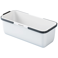 佳帮手搓洗平板胶棉拖把盆桶拖布带桶大口径家用清洁手提水桶带2卡座