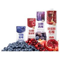 源究所蓝莓汁花青素100%果蔬汁0脂0蔗糖18颗蓝莓NFC口袋版蓝莓汁