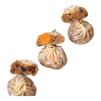 蒸来思纸皮烧麦芝士蛋黄手工早点方便速食冷冻面点儿童早餐早点半成品 杂粮烧麦390g*4包共24个 杂粮390g*5包共30个