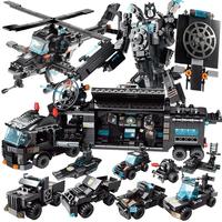 星涯优品 城市特警系列 拼插积木 城市特警8合3