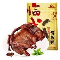 舜华香辣酱板鸭湖南特产临武鸭小吃整只谷香鸭零食350g