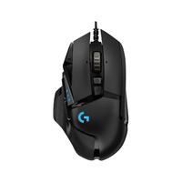  logitech/罗技 宏定义可程 游戏鼠标+游戏大桌垫+脚贴  G502HERO+游戏大桌垫+脚贴