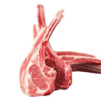 以鲜冠宁夏盐池滩羊肉新鲜法式羊排2斤原切战斧烧烤食材源头直发