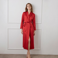 MANITO 曼尼陀 Wedding 女士真丝长睡袍