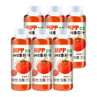 康之味康之味番茄汁100%果汁HPP无添加无蔗糖原浆鲜榨纯新疆番茄果蔬汁 番茄汁260ml*6瓶*1箱