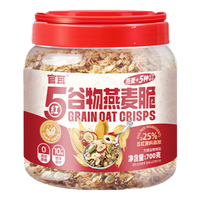 官耳 五红谷物燕麦脆 700g 罐装