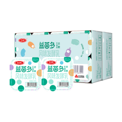 三元 益菌多0蔗糖风味发酵乳125g*16杯 13种乳酸菌 新老装交替发