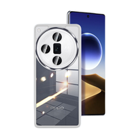 KOOLIFE 适用 OPPO Find X7手机壳保护套亲肤镜头膜全包find X7超薄透明柔软背壳防摔简约男女 透明 FindX7防摔^镜头保护-透明