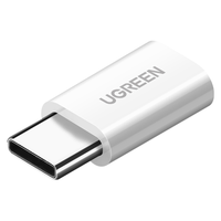 UGREEN 绿联 Type-C转接头 安卓OTG数据线转换器头 USB-C转Micro USB充电线 通用华为荣耀小米手机 小巧款