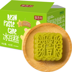 享思利 思利 绿豆味冰豆糕400g