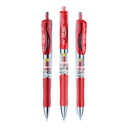 晨光 K35 按动中性笔 红色 12支装 0.5mm