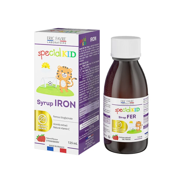 ERIC FAVRE 法国艾瑞可 儿童补铁营养液 水果味 125ml