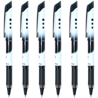 PILOT 百乐 BLN-VBG5子弹头中性笔防滑签字笔水笔 黑色 0.5mm 12支装