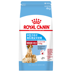 皇家 MES30中型犬幼犬奶糕 4kg