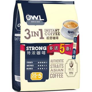 OWL 猫头鹰 三合一 特浓咖啡