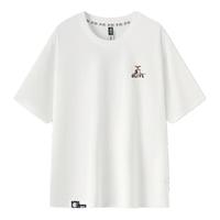 凉感T|森马 Semir大力水手联名短袖T恤女抗菌速干2024夏装