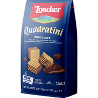 Loacker 莱家 粒粒装威化饼干 巧克力味 125g