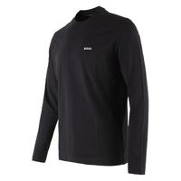 Hugo Boss/雨果博斯男士休闲logo圆领长袖T恤衫 50506365