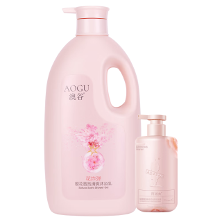 阿道夫 香感焕亮 沐浴露套装  樱花 2.15L